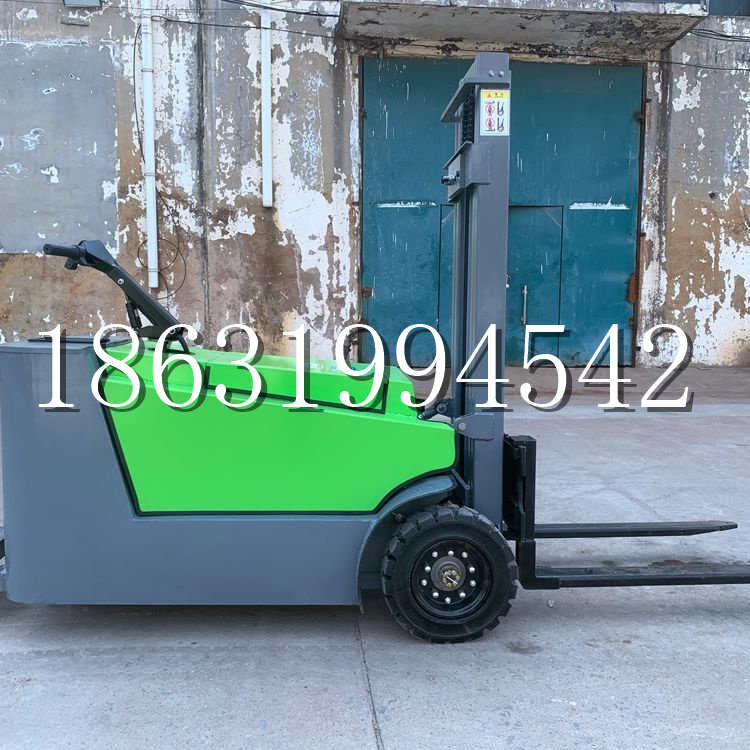 龙江县小型电动叉车1吨2吨步行站驾式电瓶堆高充电装卸车液压升降车铲车